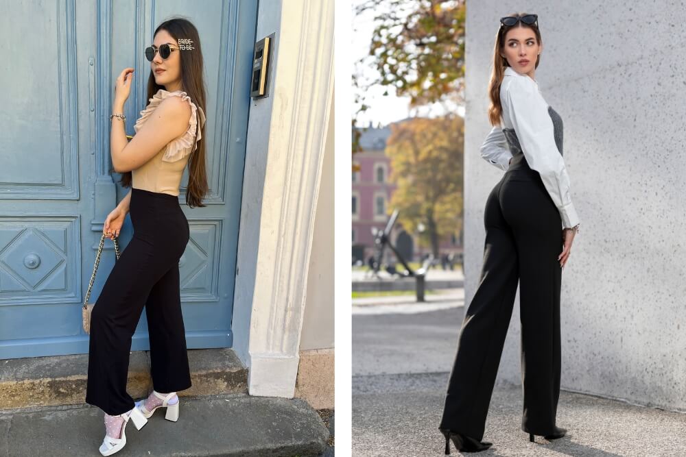 Legíny ve třech délkách: klasické, zkrácené a prodloužené