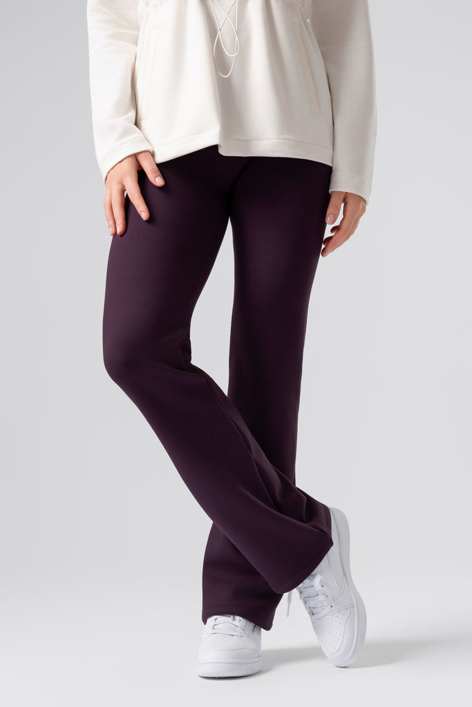 lelosi legíny siberosi bootcut monokrom 0