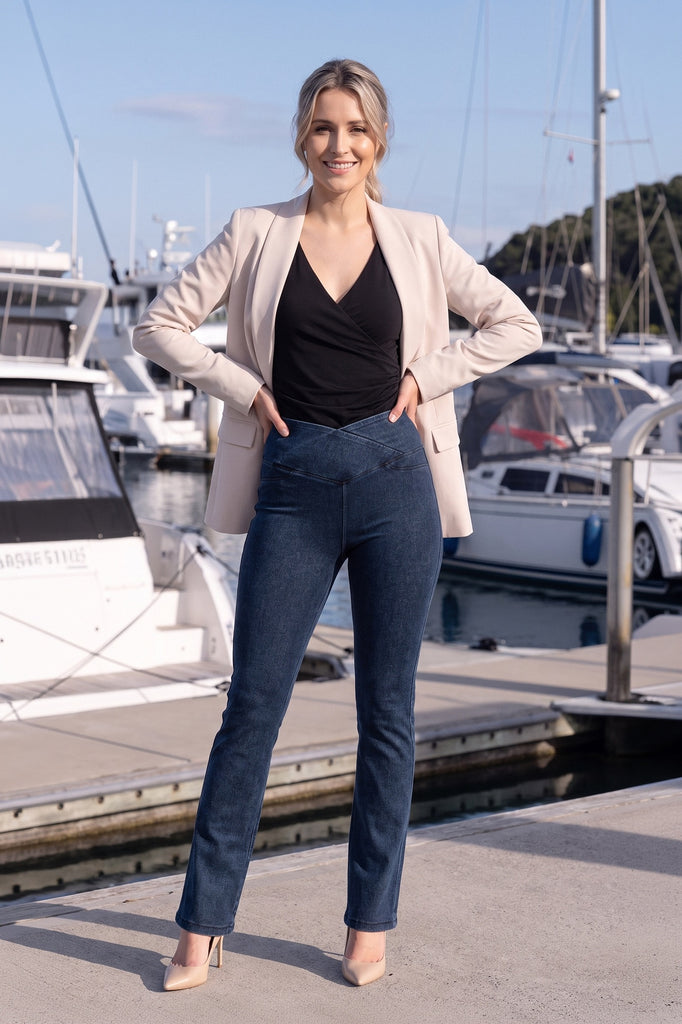 lelosi kalhoty lelojeans bootcut lincoln 0