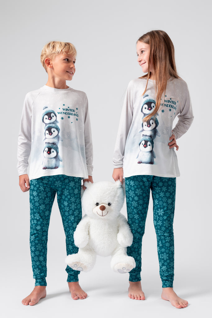 lelosi dětské pyžamo snowlandy 0
