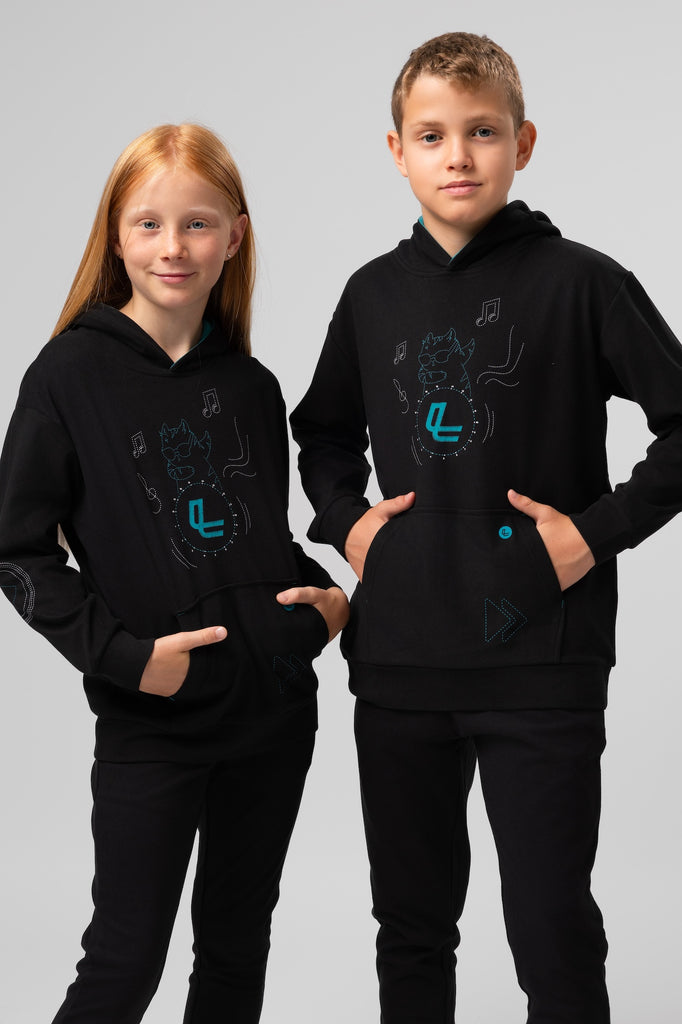 lelosi dětská mikina s kapucí supercomfort malmo 0