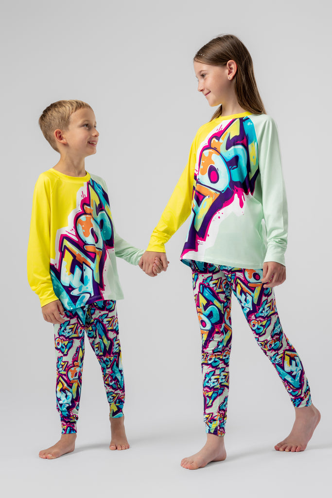 lelosi dětské pyžamo happycolours 0
