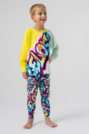 lelosi dětské pyžamo happycolours 1