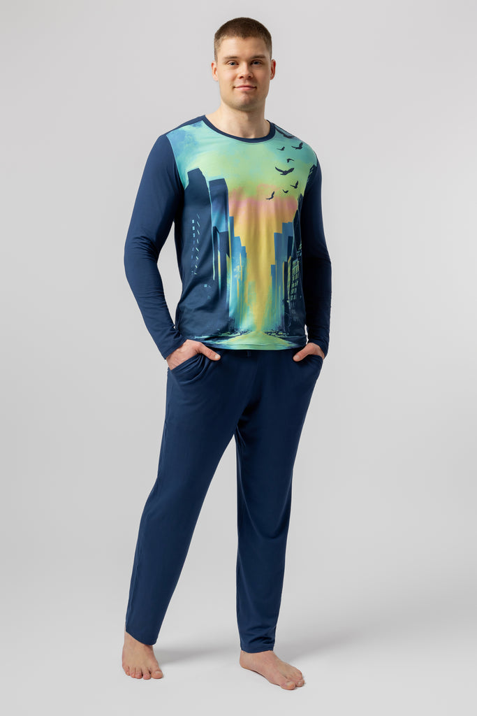 lelosi pánské pyžamo david 0