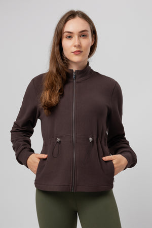 lelosi mikina na zip polarosi tawny 1