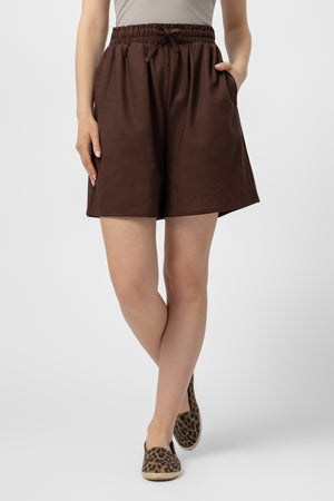 lelosi_bermuda_šortky chicline espresso_0