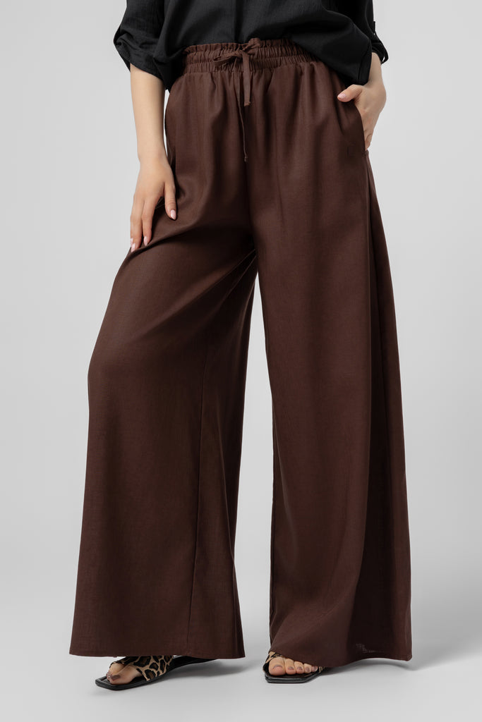 lelosi kalhoty chicline espresso 0