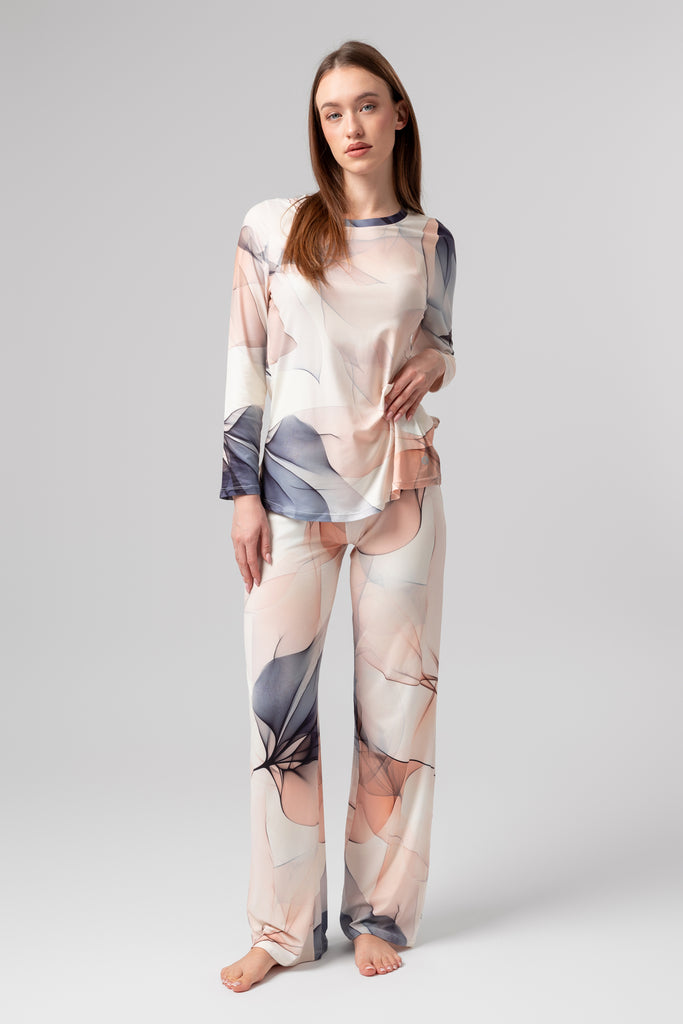 lelosi pyžamo relaxed frond 0