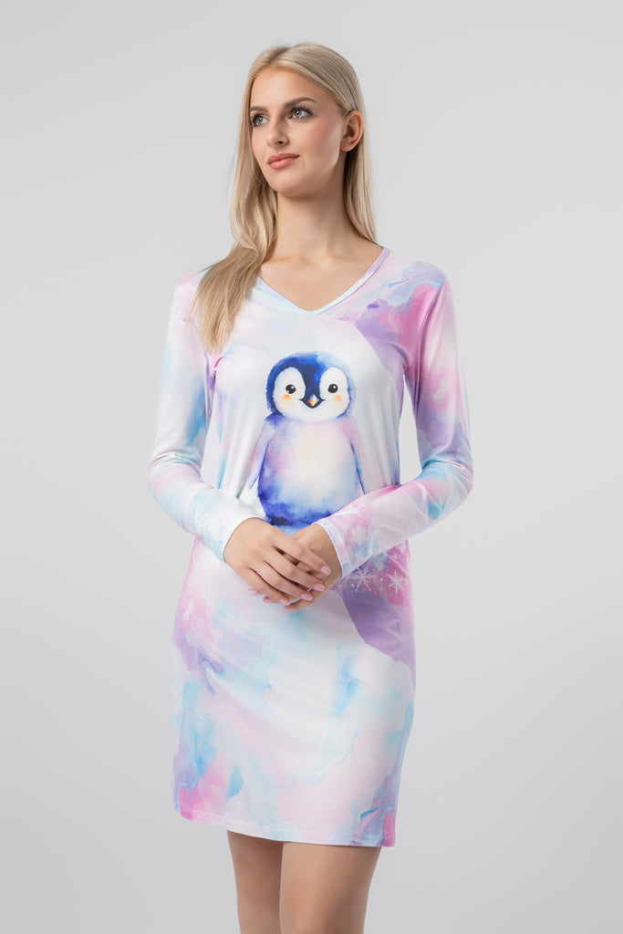 lelosi noční košile penguiny 0