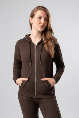 Mikina na zip Supercomfort Lillian